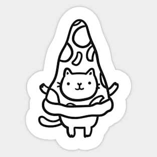 Pizza cat Sticker